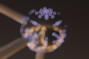 hexagon bokeh