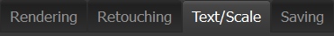 text tab