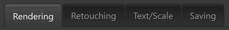 rendering tab